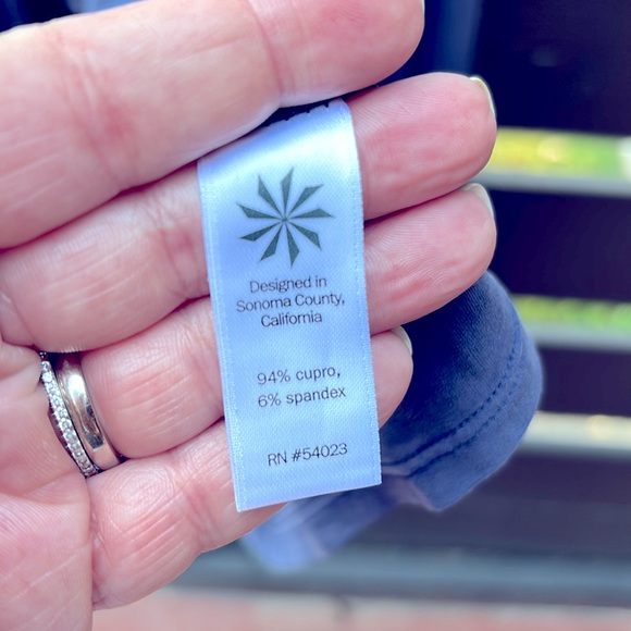 Athleta blue stretch sleeveless dress size L - Picture 6 of 6